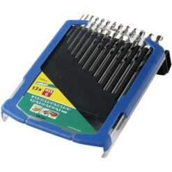 13 Forets Métalliques HSS à Queue Ronde Wolfcraft ø 1,5, 2, 2,5, 3, 3,3, 3,5, 4, 4,2, 4,5, 5, 5,5, 5,5, 6, 6,5 Mm