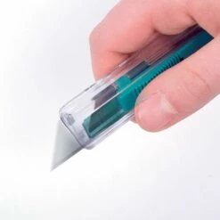 Wolfcraft 4135000 - 1 Coupeur De Sécurité En Plastique Avec Lame Rétractable Incluant Une Lame Trapézoïdale -Pas Cher WOLFCRAFT Magasin 70409693 4