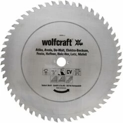 1 Lame De Scie Circulaire Pour Bois 56 Dents Wolfcraft 300*30*1.6 Mm