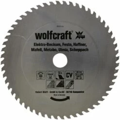 1 Lame De Scie Circulaire Pour Bois 56 Dents Wolfcraft 300*30*1.6 Mm 9 1 Lame De Scie Circulaire Pour Bois 56 Dents Wolfcraft 300*30*1.6 Mm -Pas Cher WOLFCRAFT Magasin 70409704 5