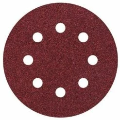 25 Disques De Ponçage Adhésifs Pour Disques De Ponçage Excentriques Wolfcraft Grain 80, 120, 240