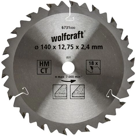 Lames De Scie Circulaire Wolfcraft Pour Des Coupes Rapides Et Fines 150 X 16 Mm 20 Dents 2 Lames De Scie Circulaire Wolfcraft Pour Des Coupes Rapides Et Fines 150 X 16 Mm 20 Dents – Image 2