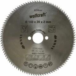 Lames De Scie Circulaire Wolfcraft Coupe Fine 150 X 20 Mm 100 Dents 8 Lames De Scie Circulaire Wolfcraft Coupe Fine 150 X 20 Mm 100 Dents -Pas Cher WOLFCRAFT Magasin 70409800 4
