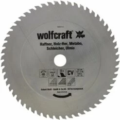 1 Lame De Scie Circulaire à Bois Wolfcraft 56 Dents 250*30*1.4 Mm -Pas Cher WOLFCRAFT Magasin 70409836 4