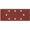5 Feuilles Abrasives Bois Et Métal Pour Ponceuse Orbitale 93 X 230 Mm Wolfcraft 240