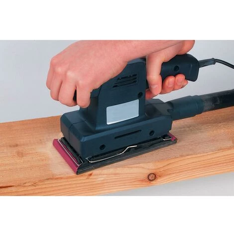 5 Feuilles Abrasives Bois Et Métal Pour Ponceuse Orbitale 93 X 230 Mm Wolfcraft 240 4 5 Feuilles Abrasives Bois Et Métal Pour Ponceuse Orbitale 93 X 230 Mm Wolfcraft 240 – Image 4