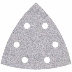 WOLFCRAFT 5 Feuilles Abrasives Adhésives, Pour Peinture Et Laque/vernis, 95 Mm GR 60