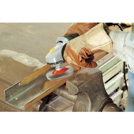 Wolfcraft 2705000 - 1 Brosse Métallique, Conique, Ondulée, Filetage M 14 Ø 100 X 15 Mm 2 Wolfcraft 2705000 - 1 Brosse Métallique, Conique, Ondulée, Filetage M 14 Ø 100 X 15 Mm – Image 2