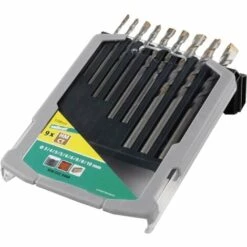 Jeu De 9 Forets Spéciaux Pour Béton Wolfcraft 7109000