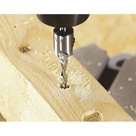 1 Foret à Bois Wolfcraft Avec Fraise 2 1 Foret à Bois Wolfcraft Avec Fraise â Image 2