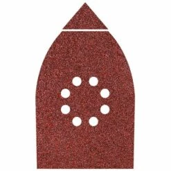 6 Feuilles Abrasives Adhésives Pour Ponceuse Multiple 107 X 142 Mm Wolfcraft Grain 240