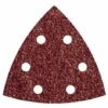 25 Feuilles De Ponçage Adhésives Pour Ponceuses Multiples Wolfcraft 95mm 60 Grains