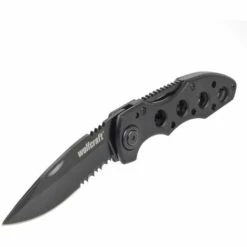WOLFCRAFT 4289000 Navaja Para Ocio Con Cuchilla Dentada Plegable