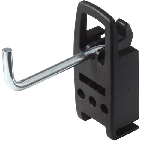 Crochet Wolfcraft Pour Panneau Perforé 50 Mm - 5 Pièces 1 Crochet Wolfcraft Pour Panneau Perforé 50 Mm - 5 Pièces