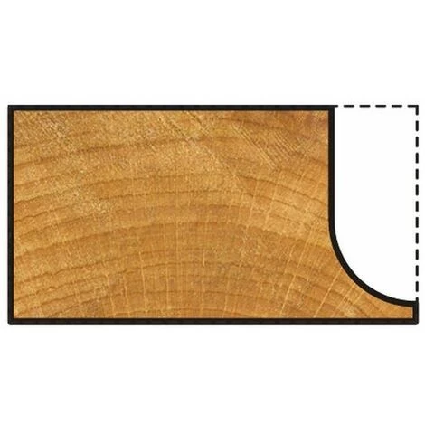 Wolfcraft 1 Fraise à Demi-gorge 3971000 2 Wolfcraft 1 Fraise à Demi-gorge 3971000 – Image 2