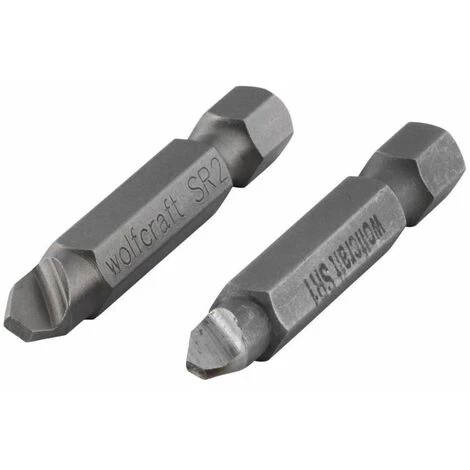 Wolfcraft 2 Embouts Extracteurs De Vis Endommagées 2982000 1 Wolfcraft 2 Embouts Extracteurs De Vis Endommagées 2982000